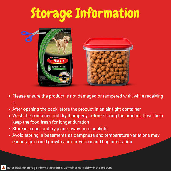 Purina SuperCoat Adult Healthy Weight Dog Dry Food