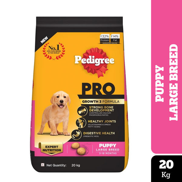 Pedigree PRO Expert Nutrition for Large Breed Puppy(3 to 18 Months) Dry Food