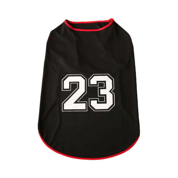 Talking Dog Club Player Ltd Edition Sports Jersey for Dogs (Black)