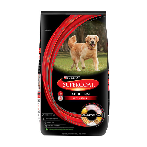 Purina SuperCoat with Chicken Smartblend Adult Dog Dry Food (1+ Years)