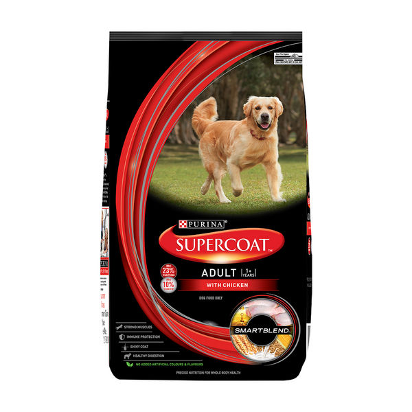 Purina SuperCoat with Chicken Smartblend Adult Dog Dry Food (1+ Years)