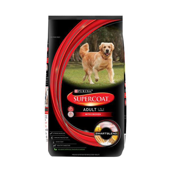 Purina SuperCoat with Chicken Smartblend Adult Dog Dry Food (1+ Years)
