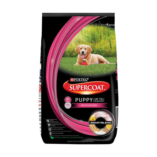 Purina SuperCoat Chicken Smartblend Puppy Dog Dry Food (Up to 12 months)
