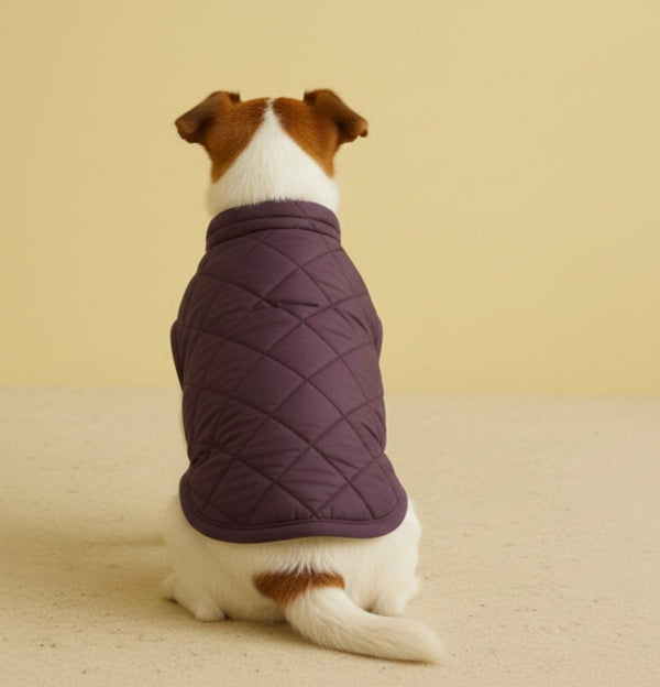 15 Furries Wine Puffer Jacket for Dogs