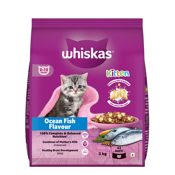 Whiskas Ocean Fish Kitten/Mother and Baby Cat Dry Food
