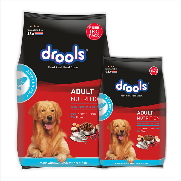 Drools Fish and Rice Adult Dog Dry Food