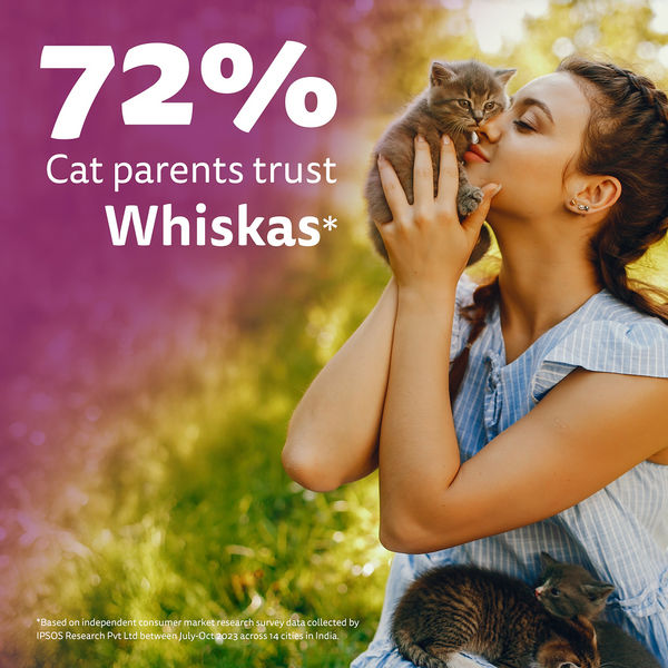 Whiskas Tuna in Jelly Kitten Cat Wet Food (80g)