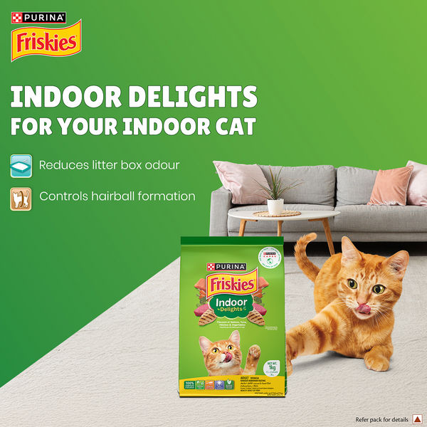 Friskies Indoor Delights Adult Cat Dry Food