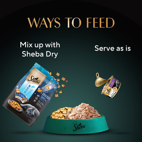 Sheba Pure Tuna Filets in Jelly Premium Cat Wet Food