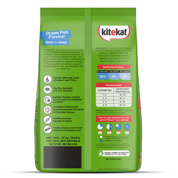 Kitekat Ocean Fish Adult Cat Dry Food