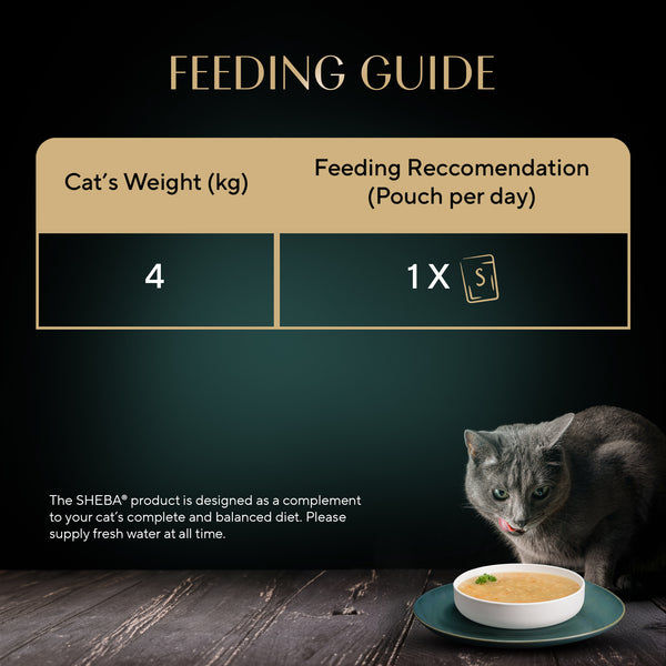 Sheba Soup with Chicken Adult Cat Wet Food