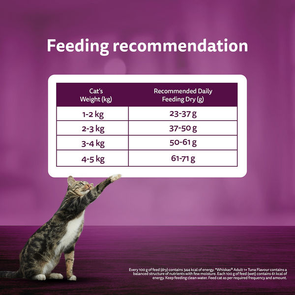 Whiskas Chicken Flavour Cat (Adult 1+) Dry Food