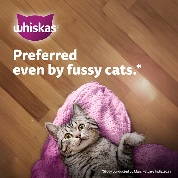 Whiskas Adult Wet Cat Food Combo |Chicken, Tuna & Seafood (Jelly & Gravy)