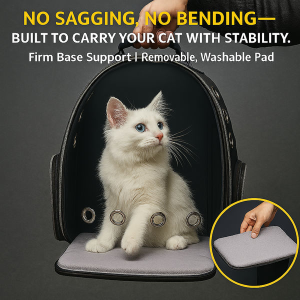 Zoivane Carrier Bag pack for Cats (Black)