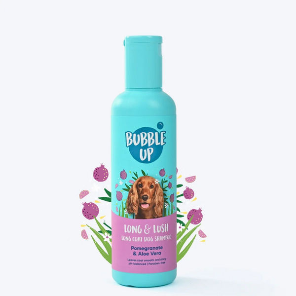 Bubble Up Pomegranate & Aloe Vera 2 In 1 Shampoo with Conditioner for Dogs
