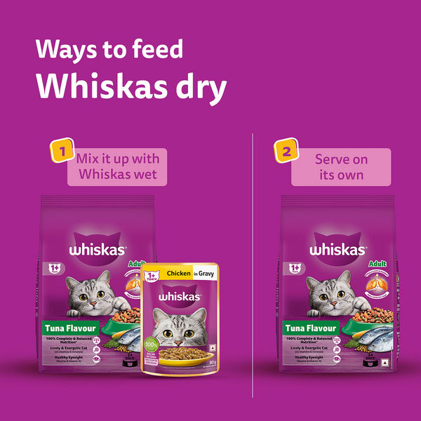 Whiskas Tuna Flavour Adult Cat Dry Food