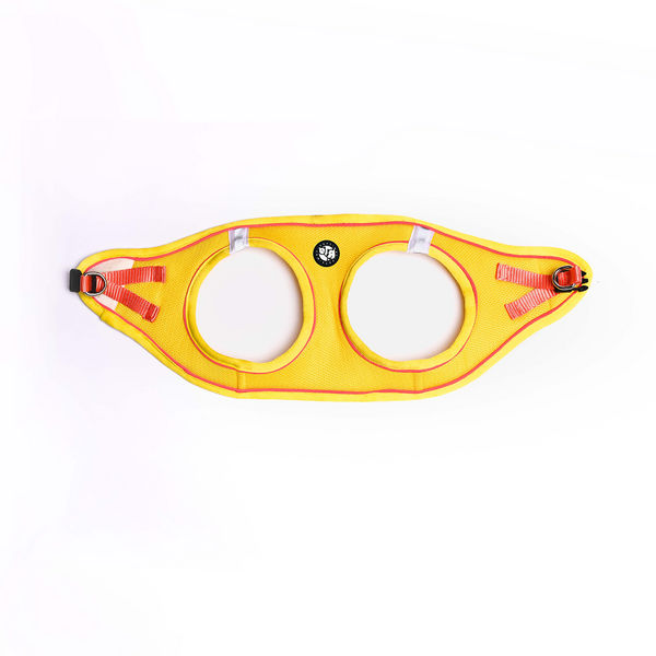 Pets Way Air Mesh Harness for Puppies & Small Dogs (Yellow)