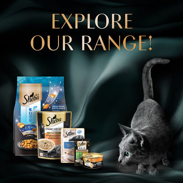 Sheba Chicken With Tuna In Gravy Rich Premium Adult Fine Cat Wet Food