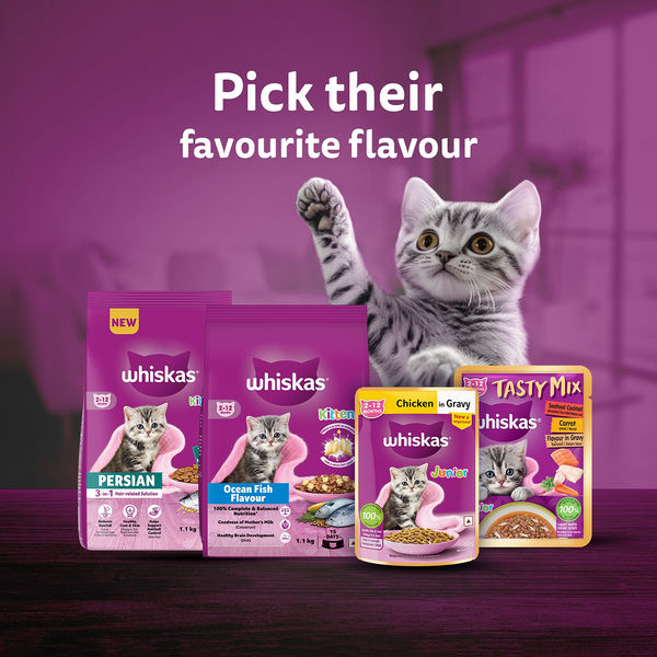 Whiskas Tuna in Jelly Kitten Cat Wet Food (80g)