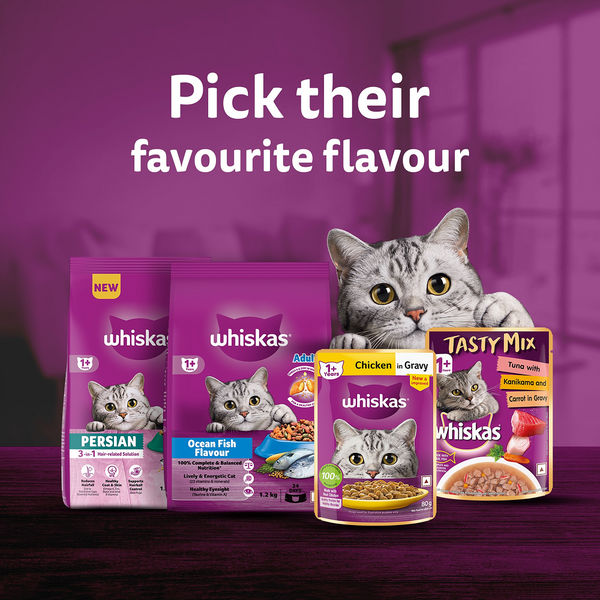 Whiskas Tuna Flavour Adult Cat Dry Food