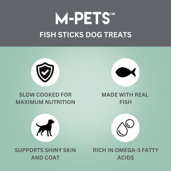 M PETS  Fish Sticks Treats for Dogs