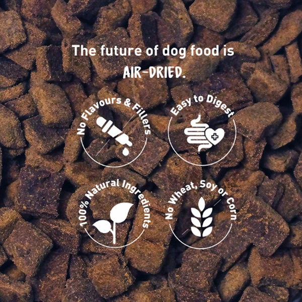 Homiee & Ginger Grain Free Air Dried Puppy & Adult Dog Dry Food