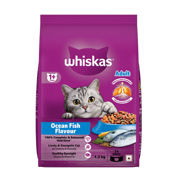 Whiskas Ocean Fish Flavour Adult Cat Dry Food