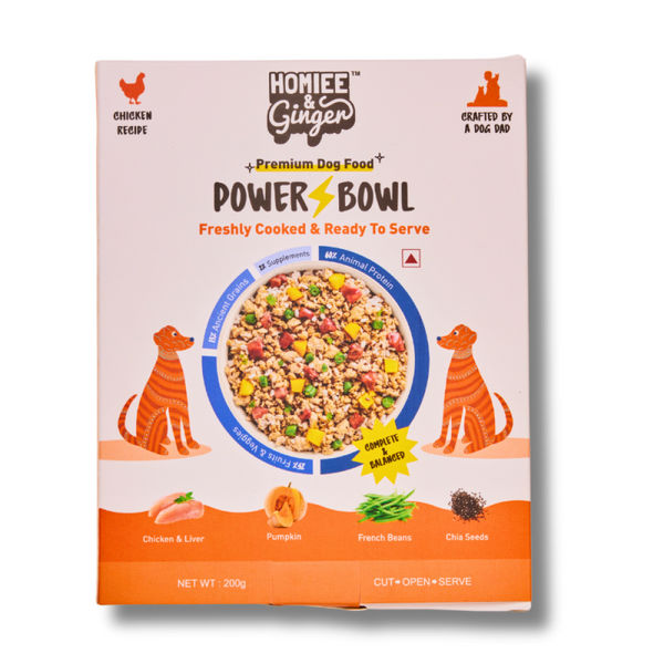 Homiee & Ginger Power Bowl Chicken Variety Pack