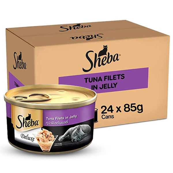 Sheba Pure Tuna Filets in Jelly Premium Cat Wet Food