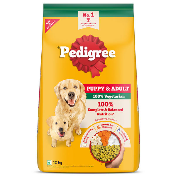 Pedigree 100% Vegetarian Puppy and Adult Veg Dog Dry Food