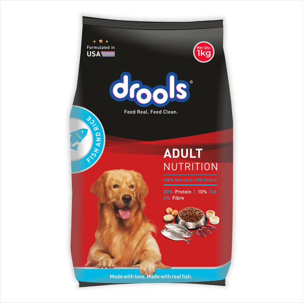 Drools Fish and Rice Adult Dog Dry Food