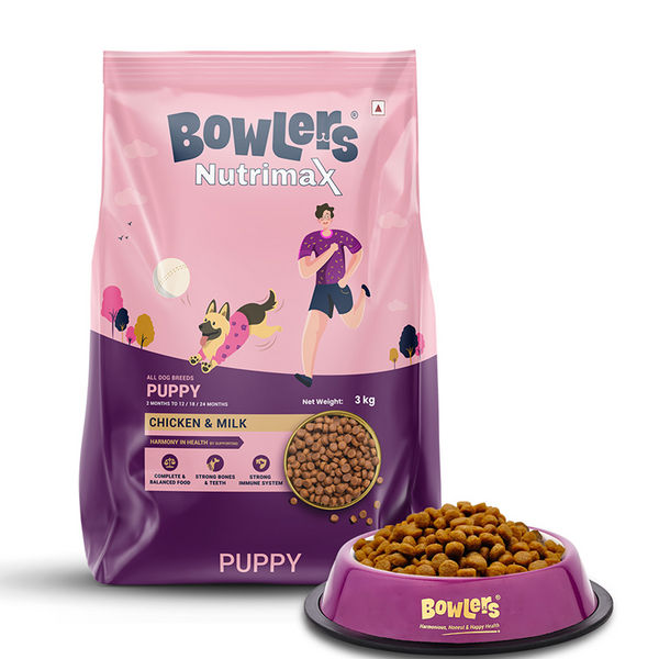 Bowlers Chicken and Milk Nutrimax Puppy Dog Dry Food