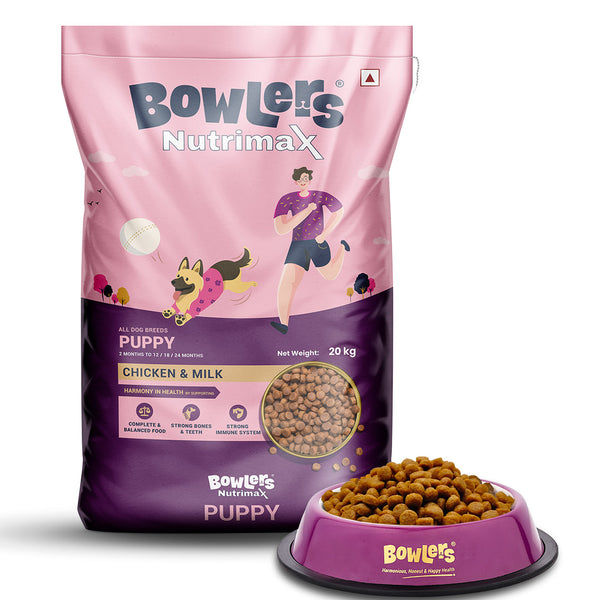 Bowlers Chicken and Milk Nutrimax Puppy Dog Dry Food