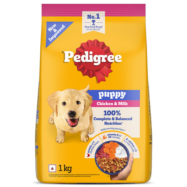 Pedigree Chicken and Milk Puppy Dog Dry Food