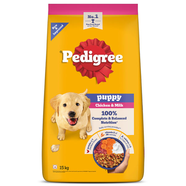 Pedigree Chicken and Milk Puppy Dog Dry Food