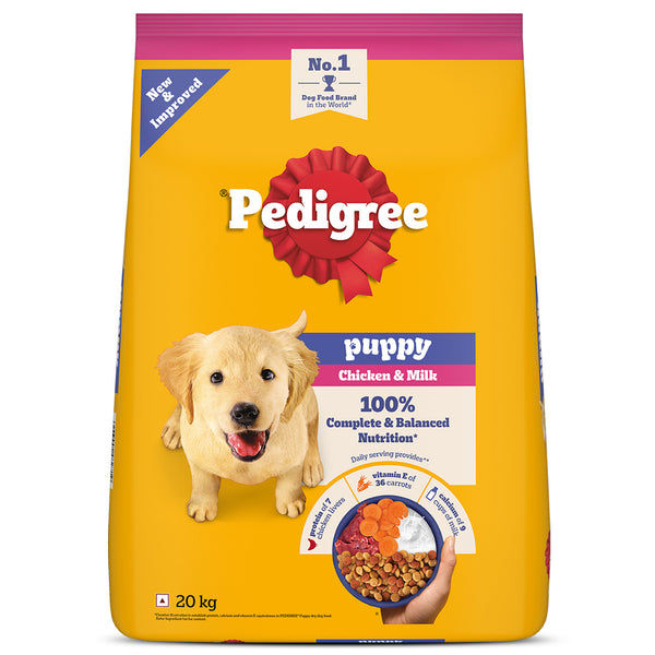 Pedigree Chicken and Milk Puppy Dog Dry Food