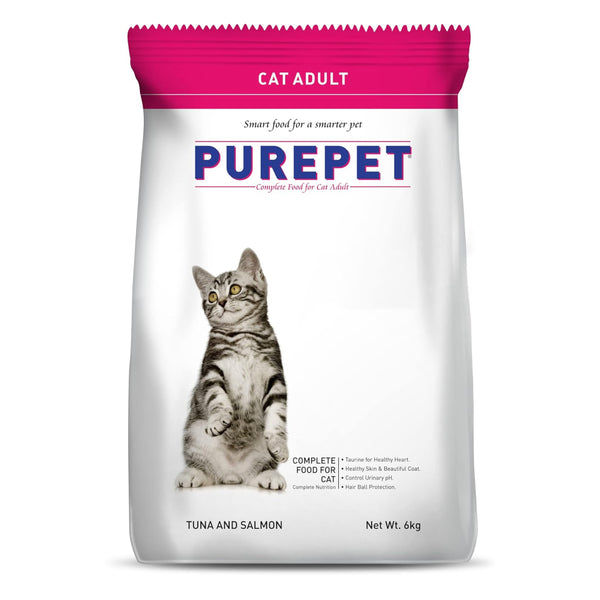 Purepet Tuna and Salmon Adult Cat Dry Food