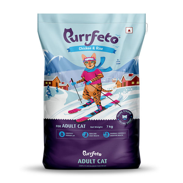 Purrfeto Chicken & Rice and Chicken & Ocean Fish and Chicken & Sardine and Chicken & Salmon Combo Adult Cat Dry Food