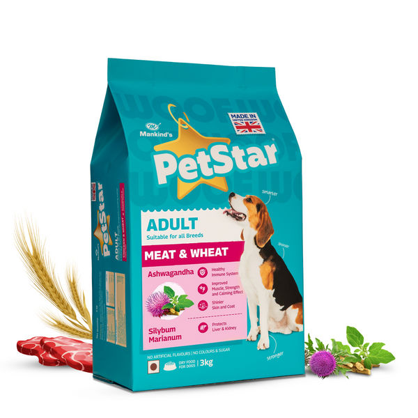 Mankind Petstar Meat and Wheat Adult Dog Dry Food