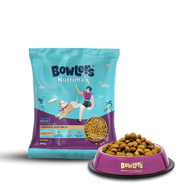 Bowlers Nutrimax Chicken and Vegetables Adult Dog Dry Food