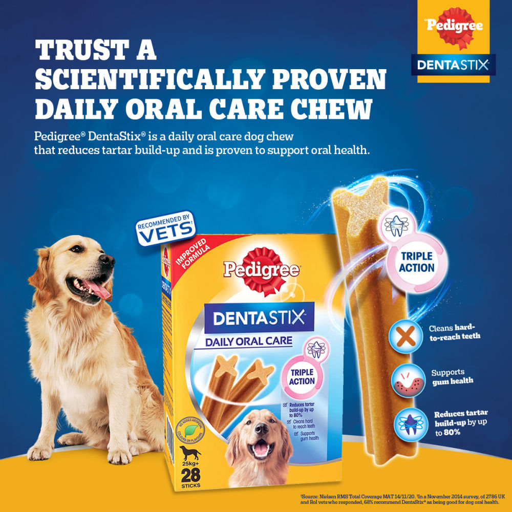 Dog sales treats dentastix