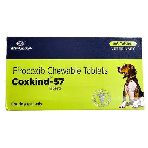 Mankind Coxkind 57mg (Firocoxib) Tablet for Dogs
