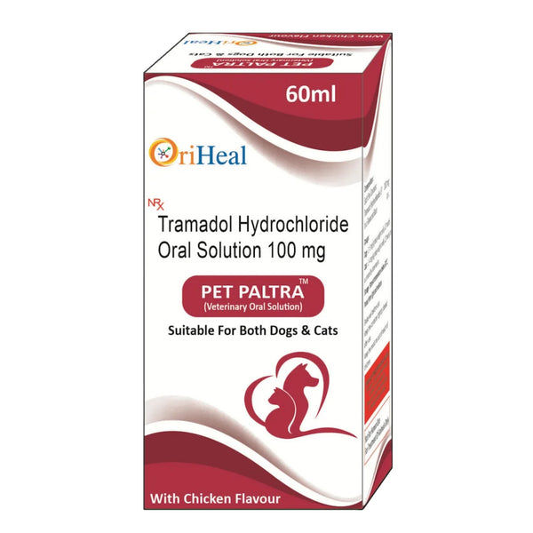 Oriheal Pet Paltra Oral Solution (Tramadol Hyrochloride) for Dogs and Cats