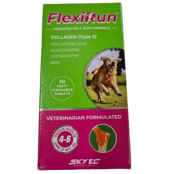 Skyec Flexi Run Tablet Advanced Hip & Joint Formula for Dogs
