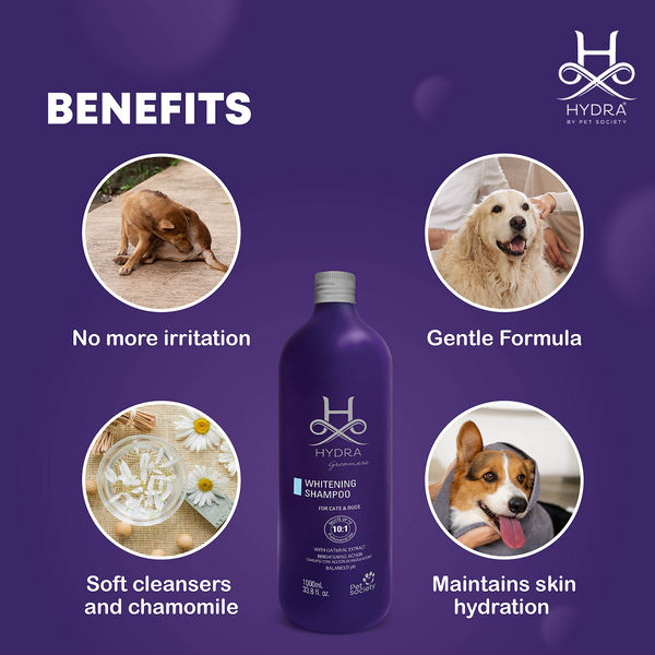 Hydra Groomers Extra Soft Facial Ultra Gentle Face & Body Shampoo for Cats & Dogs