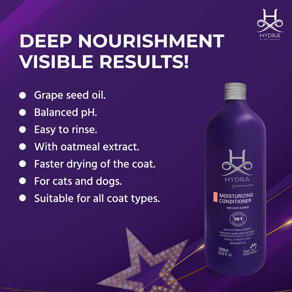 Hydra Groomers Oatmeal Moisturizing Conditioner for Cats & Dogs