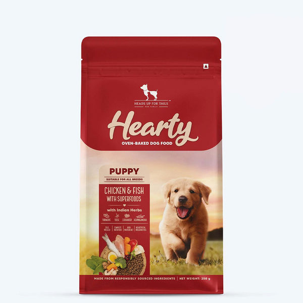 HUFT Hearty Oven Baked Chicken & Fish with Superfoods Puppy Dog Dry Food