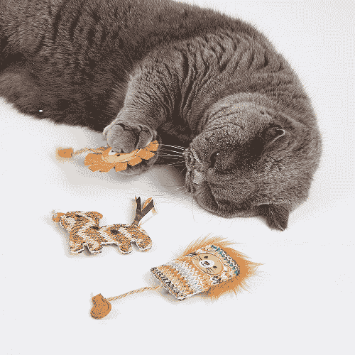 Barkbutler x Fofos Interactive Catnip Chic Toy for Cats