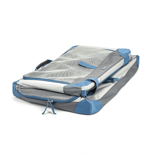 Barkbutler x Fofos Outdoor Camping Carrier for Dogs and Cats (Grey/Blue)