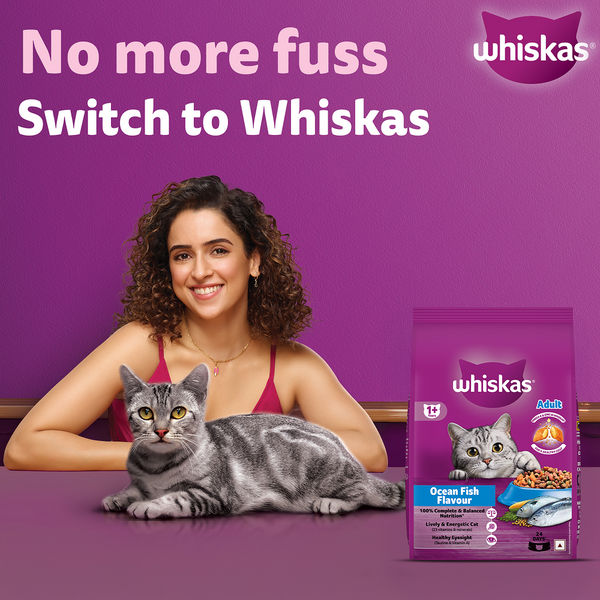 Whiskas Ocean Fish Flavour Adult Cat Dry Food